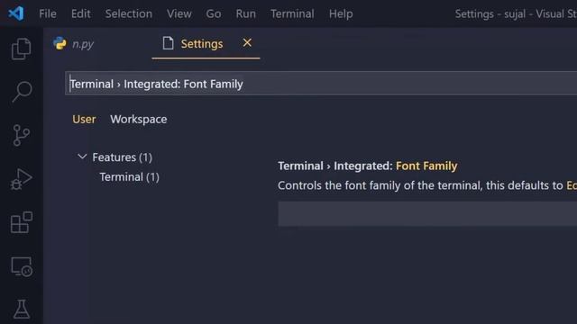 @code wierd letter spacing in terminal | fix letter spacing | #code_gyani | #vscode смотреть онлайн