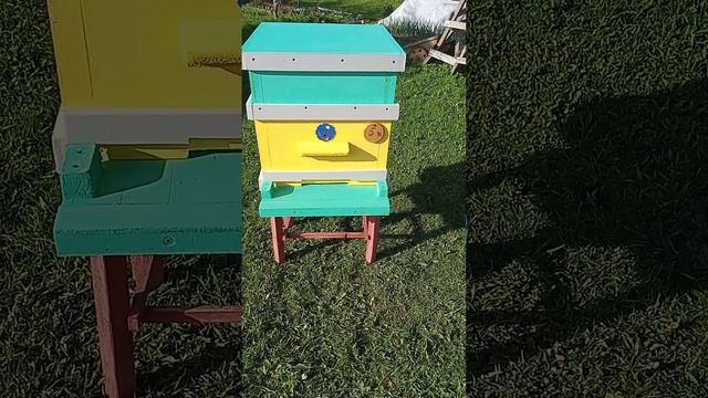 Пасека в ëлках. Новый улик из пеноплекса.