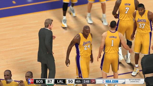 NBA 2K17 Ultimate Classic Roster MOD │ 08 Celtics vs 10 Lakers 4th Quarter смотреть онлайн