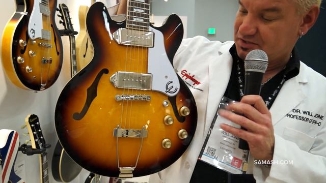 Inside NAMM 2014 | Epiphone Casino Coupe Guitar смотреть онлайн