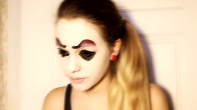 Макияж джокера на Хэллоуин / Joker - make up for Halloween tutorial смотреть онлайн