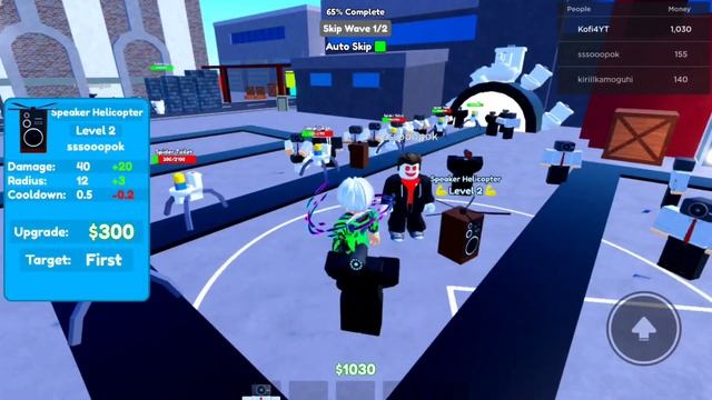 Скибиди Туалеты В Роблокс | Toilet Tower Defence смотреть онлайн