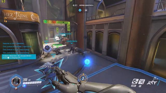 Overwatch - GTX 1060 ULTRA GAMEPLAY Alienware 15 Graphics amplifier смотреть онлайн