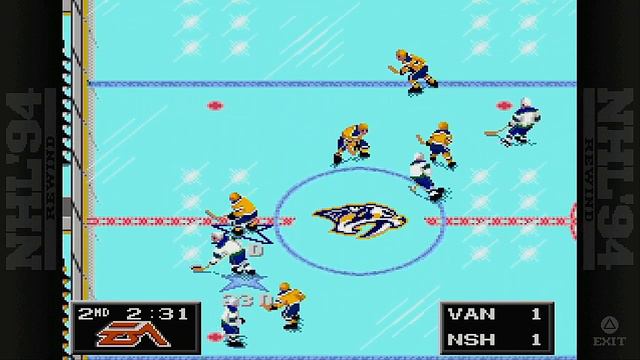 NHL 94 Rewind Tournament Game 9 Vancouver @ Nashville смотреть онлайн