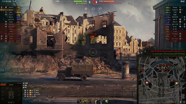 Взвод 10 уровень. Затащим или нет? World of Tanks. смотреть онлайн