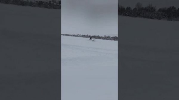 BRP ski-doo skandik swt800 и wt lc600 по глубокому снегу