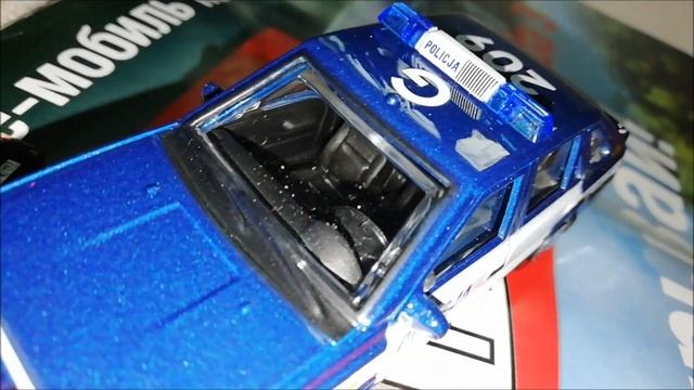 Unboxing Diecast Model FSO Polonez Caro Policja Poland by Bburago 1:43 смотреть онлайн