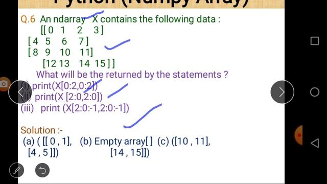 Class XII Informatics Practices 10 03 2021 By Mr Praveen Singh Ch Numpy Array смотреть онлайн