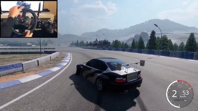 NFS Most Wanted BMW M3 GTR - CarX Drift Racing Online - Logitech g29 gameplay смотреть онлайн