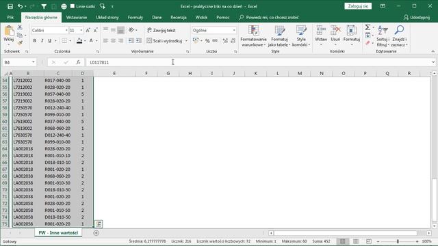 Excel - Formatowanie warunkowe - inne warotści смотреть онлайн