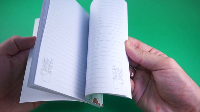 Красивый блокнот в линию Positive Note, green смотреть онлайн