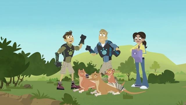 3-7 Братья Кратт - Назад в зверопрошлое: тасманийский тигр / Back in Creature Time, Tasmanian Tiger смотреть онлайн