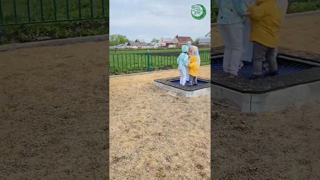 Открытие детской площадки «балачак» в селе Шыгырдан смотреть онлайн