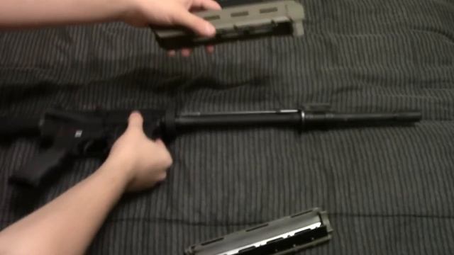 Unboxing & Installation: Magpul FDE MOE Mid-Length Handguard смотреть онлайн
