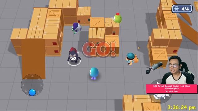 MAIN GAME MABAR BARU MIRIP STUMBLE?! - King Party Multiplayer Royale смотреть онлайн