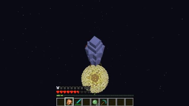 как слетать на луну в майнкрафт БЕЗ МОДОВ???? смотреть онлайн