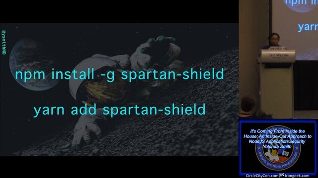 Track 3 05 Its Coming From Inside the House An Inside Out Approach to NodeJS Application Security Y смотреть онлайн