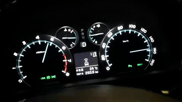 Toyota Vellfire ANH20 3.5 V6 Engine Speed Testing 001 смотреть онлайн