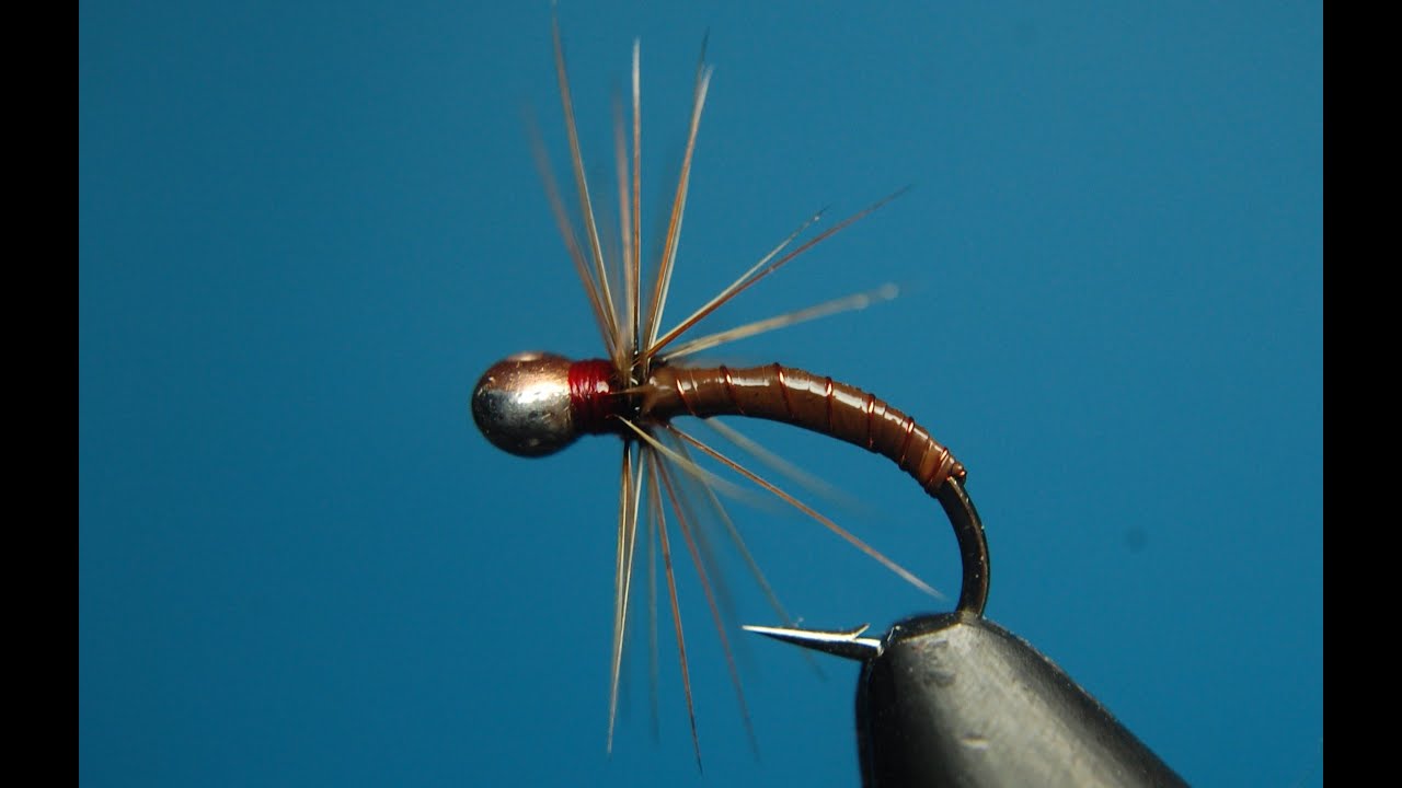 Мушка Магнитофонка Holey Head Tape Midge Nymph. смотреть онлайн
