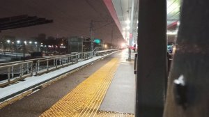 Электропоезд ЭД4М-0469 Москва - Икша прибывает на станцию D1 Окружная|Железная дорога|РЖД