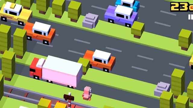 игра в прыголки Crossy Road смотреть онлайн