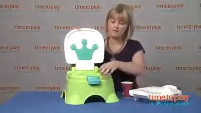 Горшок розовый музыкальный Fisher Price W4119 Фишер Прайс смотреть онлайн