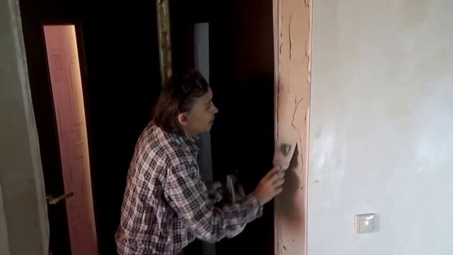 Штукатурка сложных откосов двери смотреть онлайн