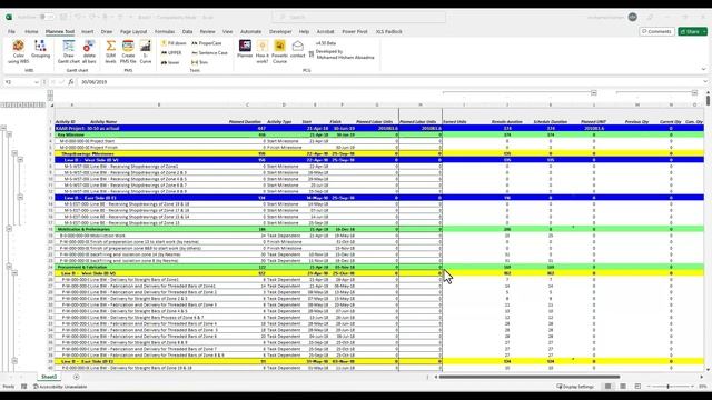 Plannex Excel Tool V4.50 | Draw S-curve | Bug Fixes смотреть онлайн