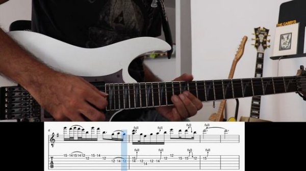 Metallica - Nothing Else Matters solo - Guitar Lessons with tabs