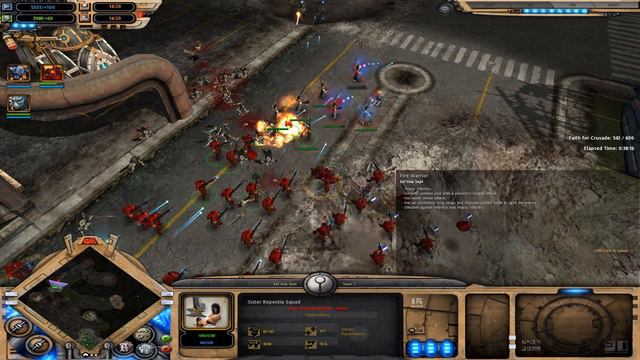 WH40K: Dawn of War: Soulstorm - Hard Let's Play - Part 5: Sisters of Battle Stronghold Defeat смотреть онлайн