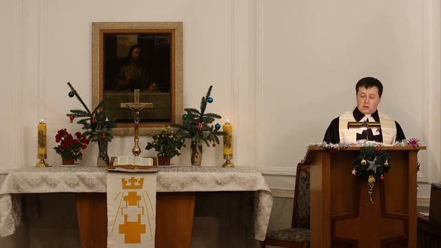 Проповедь на Богоявление в Капелле Собора смотреть онлайн