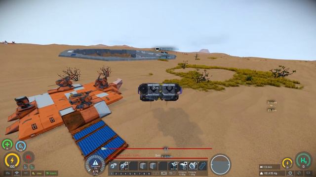 Space Engineers - Pertam Exile EP. 13 - Ice Collection, exploration, and our first flight! смотреть онлайн