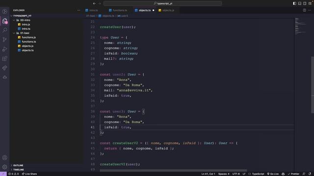 Cosa sono i Types Aliases in typescript смотреть онлайн