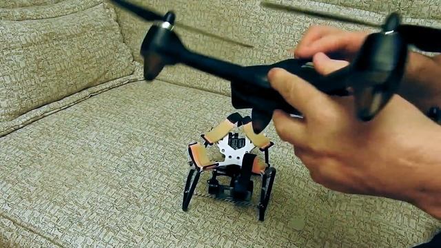 Hubsan H501S + 2-axis gimbal with SJCam M20 Part 3 and END смотреть онлайн