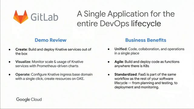 Run a Consistent Serverless Platform Anywhere with Kubernetes and Knative (Cloud Next '19) смотреть онлайн