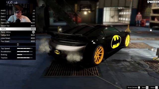 GTA 5 PC MOD - BATMOBILE MOD (Batman Car Texture) смотреть онлайн