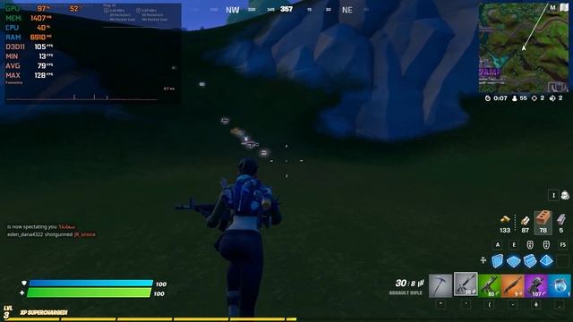 GT 730 DDR5 Fortnite Season 7 performance mode ft i310100F 1080p&720p смотреть онлайн