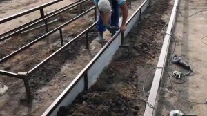 Мощное основание под теплицу