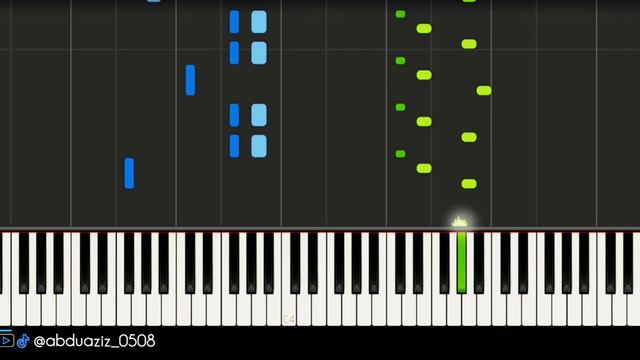 IDEA 15 - GIBRAN ALCOCER   Piano Tutorial - By Abduaziz_0508 #piano #tutorial #pianotutorial #idea1