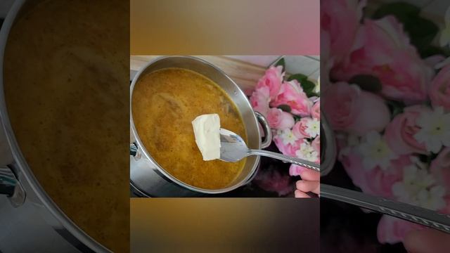 Суп с креветками.Soup With Shrimps.