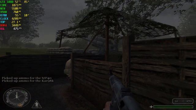 Call of Duty 1 GTX 1080 & i7 8700 | 1080p | смотреть онлайн