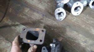 Камминз 2.8 коллектор увеличим турбину