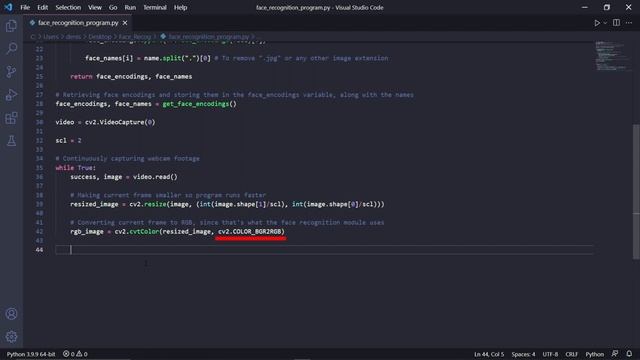 How to Recognize Faces in OpenCV [Python Face Recognition] смотреть онлайн