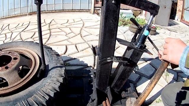 Шиномонтаж для грузовика смотреть онлайн