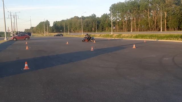 Gymkhana GP 2021 stage1 / Никифоров Михаил Suzuki GSF1200 Bandit / heat1 смотреть онлайн