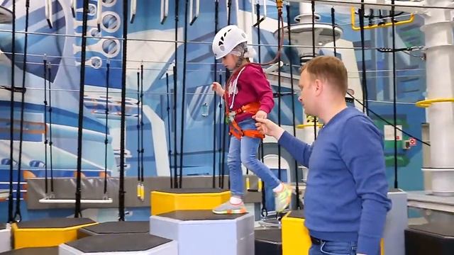 Высотный город в ТРК Гранд Каньон: ОБЗОР ТРАСС для детей от 3 лет смотреть онлайн