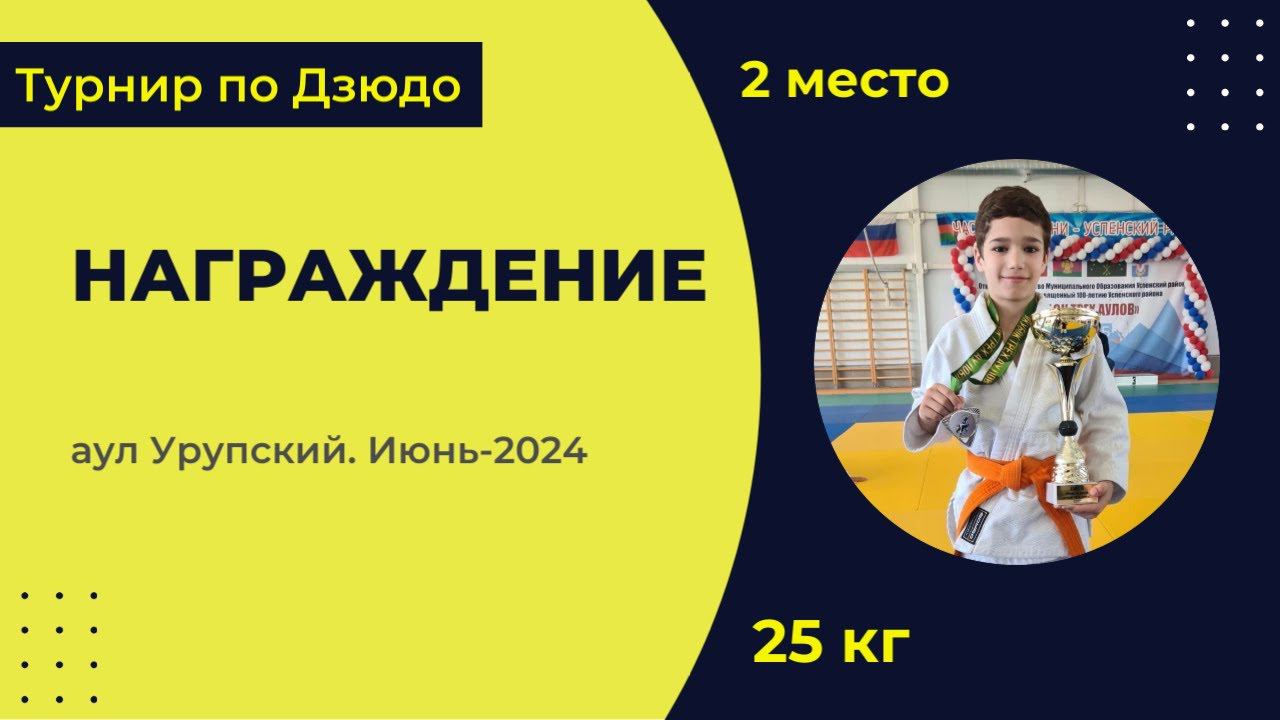 5. Награждение [Июнь 2024]