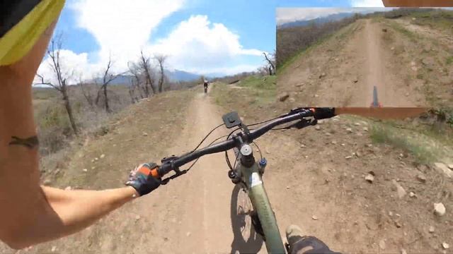 TESTING DIFFERENT MTB ACTION CAM POV ANGLES смотреть онлайн