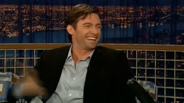 Hugh Jackman on Conan O' Brien pt. 2 смотреть онлайн