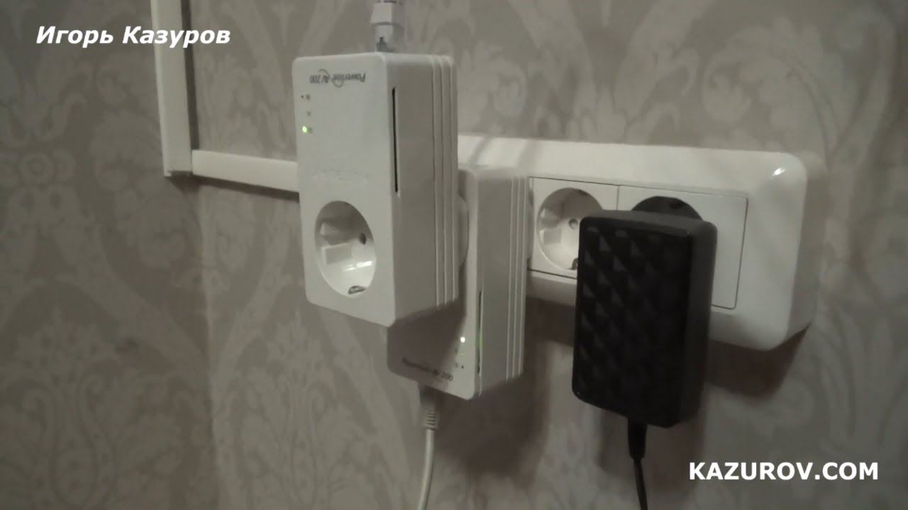 Комплект PLC адаптеров NetGear Powerline AV+ 200 Nano Set настройка обзор смотреть онлайн